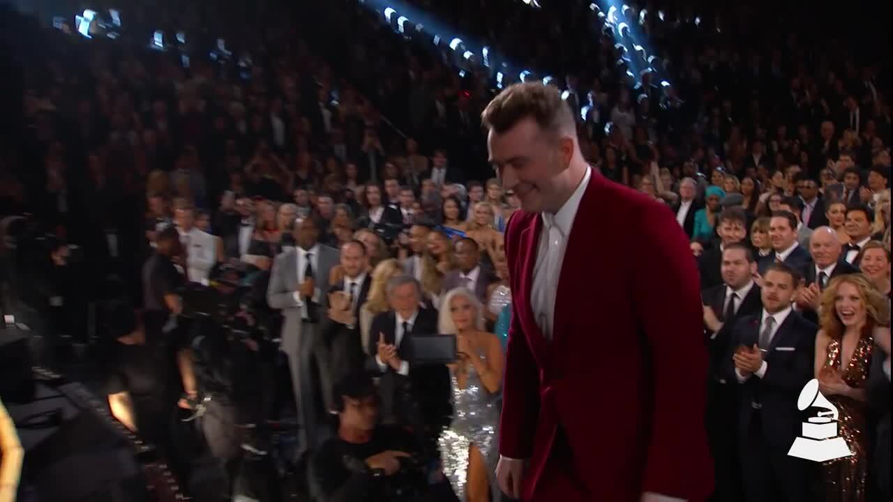 Watch Sam Smith Win A GRAMMY For Best New Artist