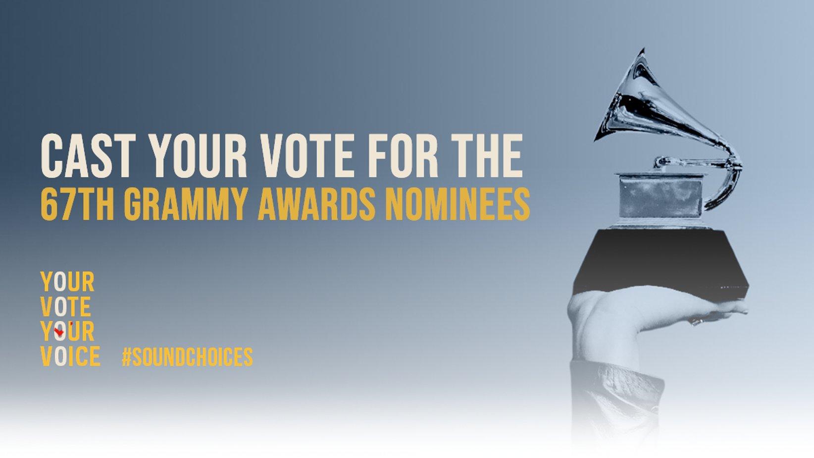 Cast Your Vote For The Nominees 67th GRAMMY Awards