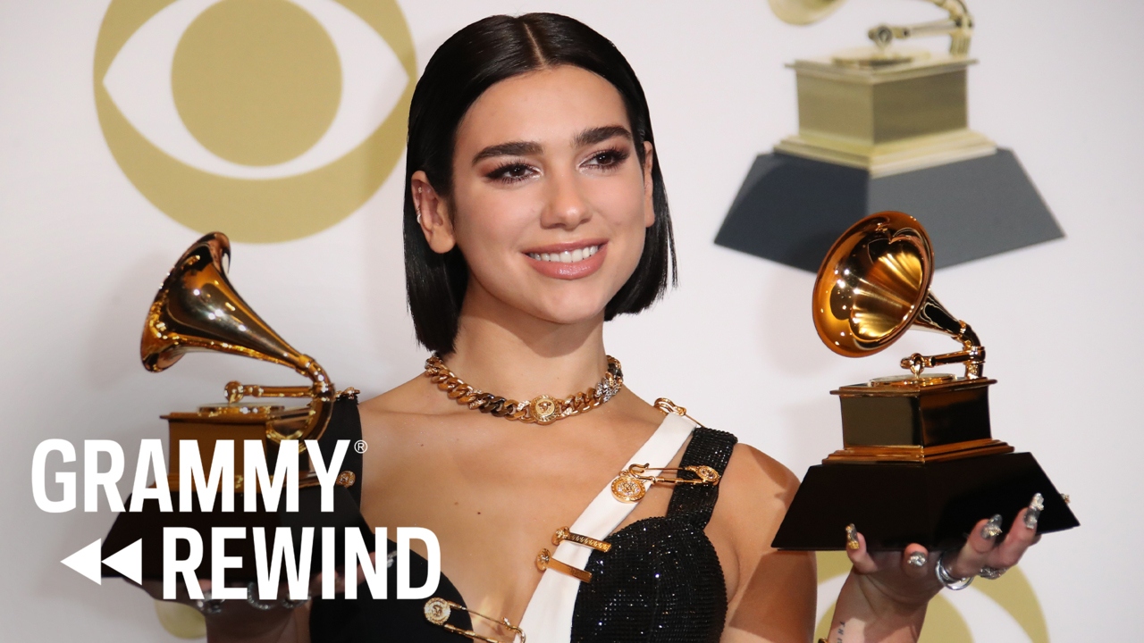 Watch Dua Lipa’s Best New Artist GRAMMY Win