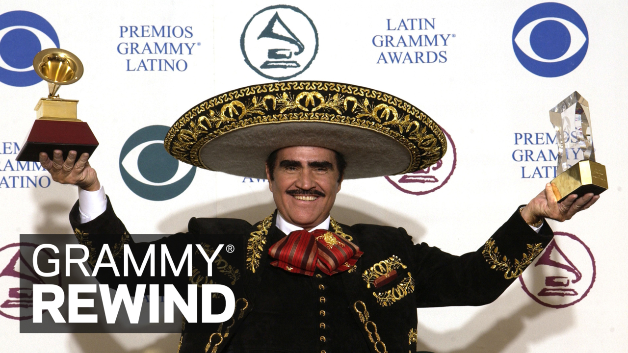 Latin GRAMMYs: Watch Vicente Fernández's First Win