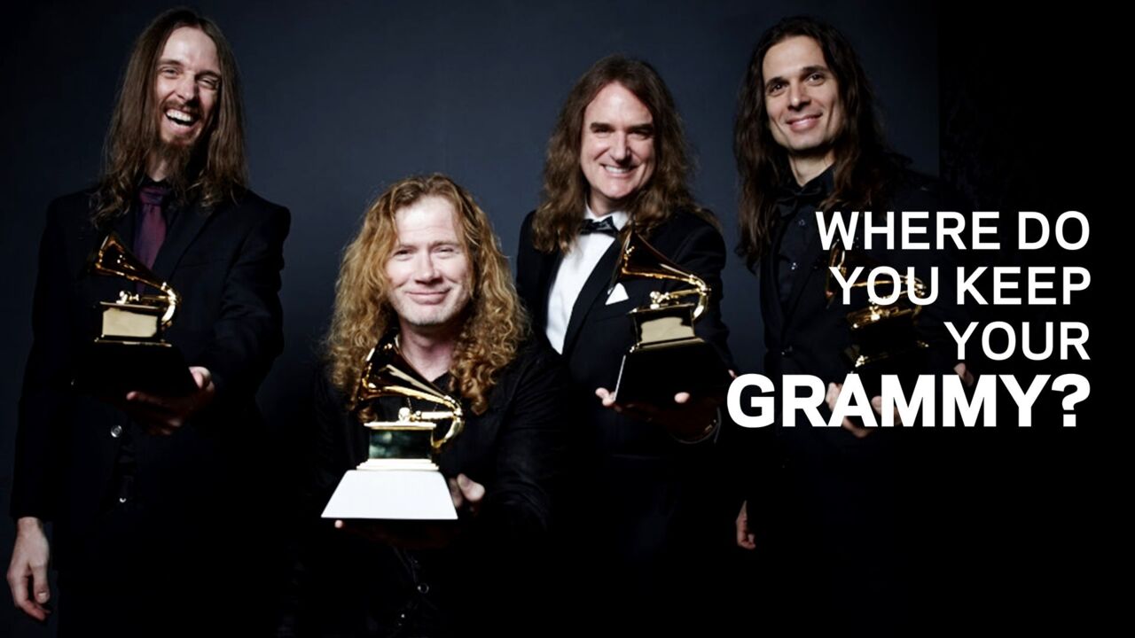 Where Does David Ellefson Keep His GRAMMY?