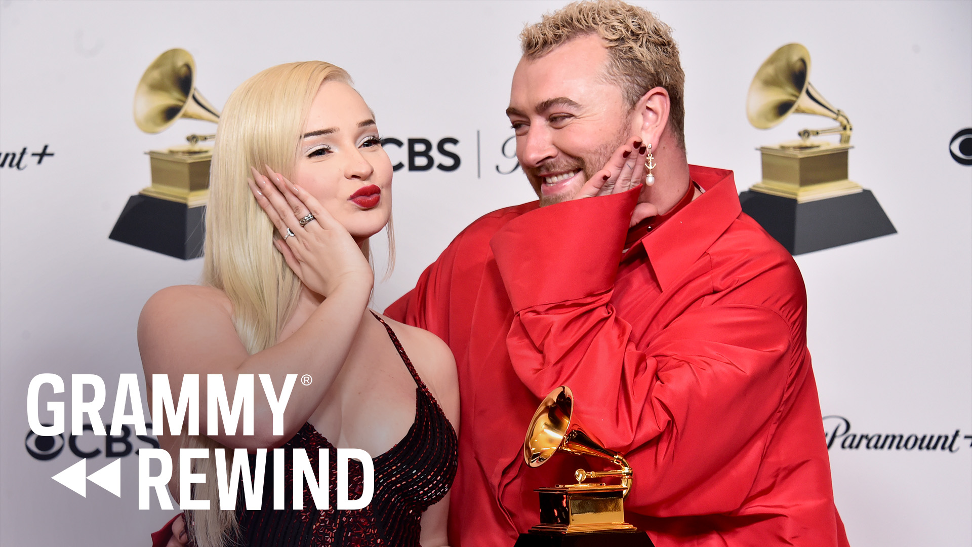 Kim Petras & Sam Smith Win A GRAMMY For "Unholy"