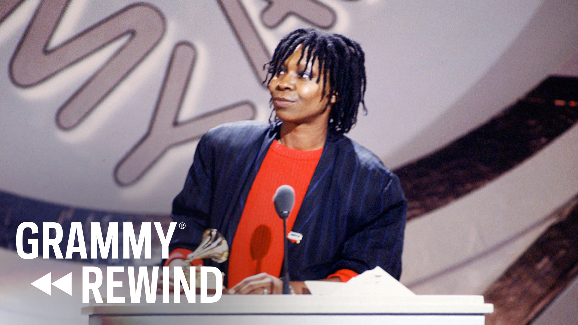 Watch Whoopi Goldberg Win Best Comedy Recording