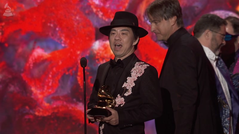 Watch Masa Takumi Win Best Global Music Album