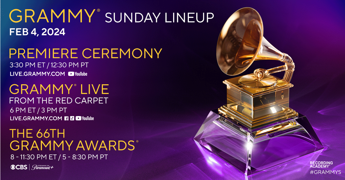 Get A First Look At The 2024 GRAMMYs Stage