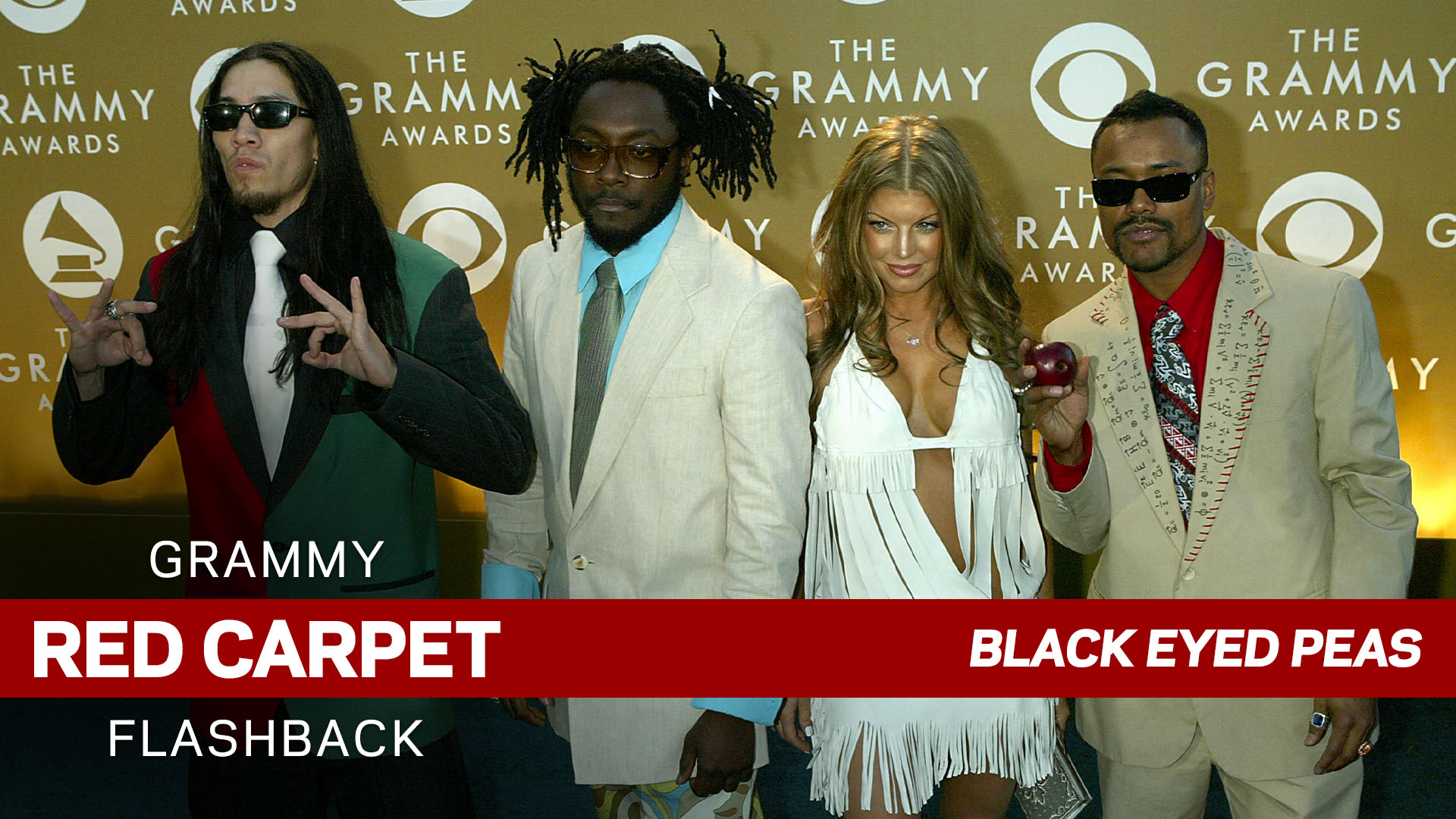 Black Eyed Peas On Their First GRAMMY Experience | GRAMMY Red Carpet Flashback