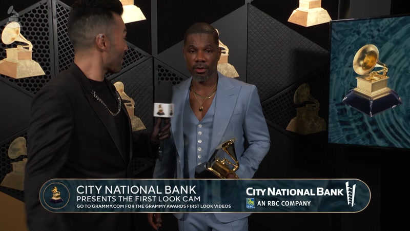 Kirk Franklin CNB First Look Camera | 2024 GRAMMYs