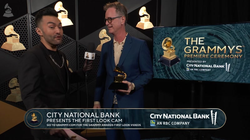 Dan Wilson CNB First Look Camera | 2024 GRAMMYs