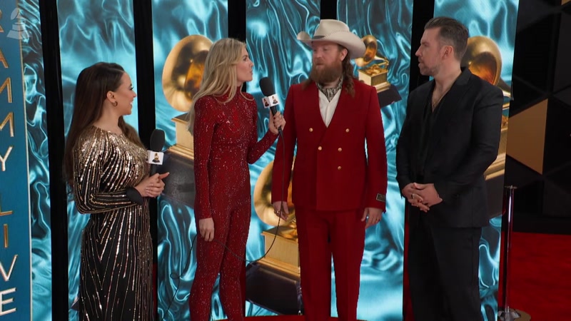 Brothers Osborne Red Carpet Interview | GRAMMYs