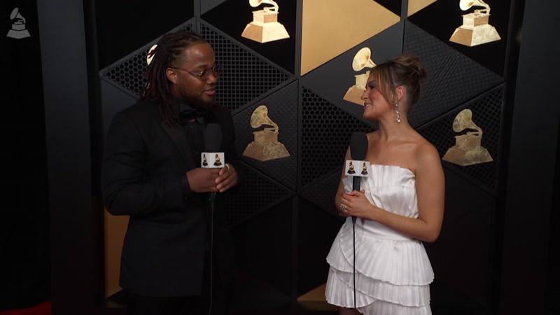 Leon Thomas’ Red Carpet Interview | GRAMMYs 2024