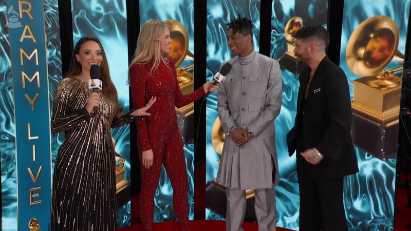 Jon Batiste Red Carpet Interview | GRAMMYs 2024