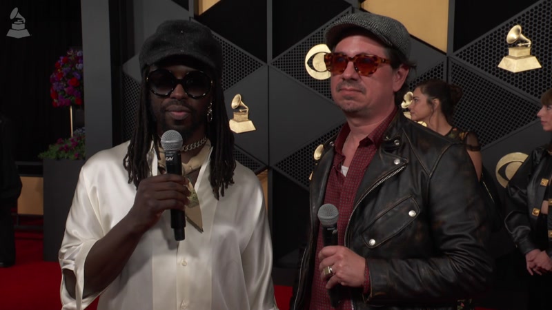 Black Pumas' Red Carpet Interview | GRAMMYs 2024